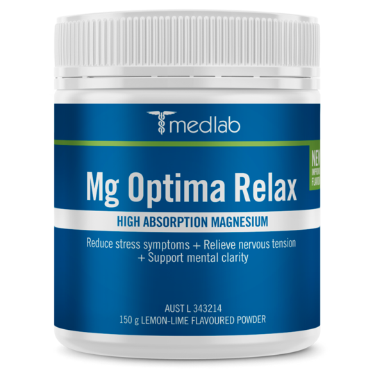 Medlab Mg Optima Relax Powder (Practitioner Product) – Beaches Health Foods